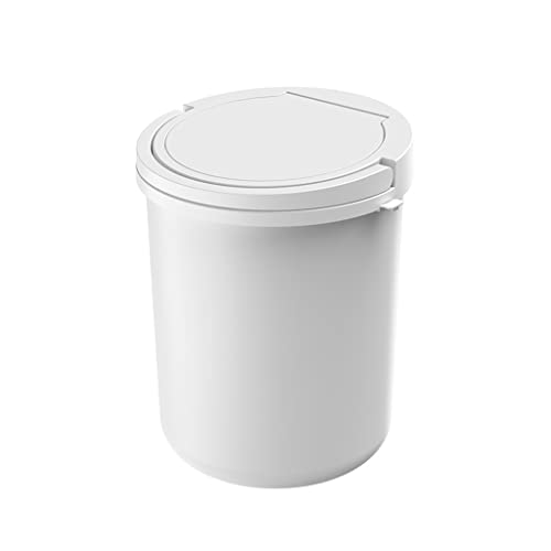 Latas de lixo de lixo ditudo lata lata de lixo doméstico com tampa de pressão na cozinha nórdica banheiro banheiro lixo de gabinete