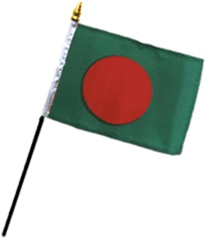 RFCO Bangladesh 4 x6 bandeira de bastão