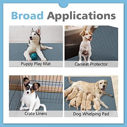 Almofadas de cachorro laváveis ​​almofadas de treinamento reutilizáveis ​​para cachorros almofadas de treinamento de cães de cachorro