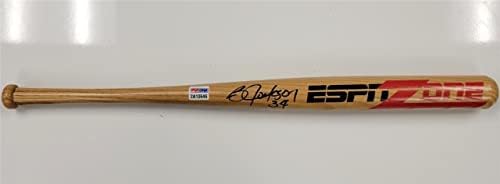 Bo Jackson assinou mini -mini ESPN Bat Royals Autograph ~ PSA/DNA Holo - Bats MLB autografados