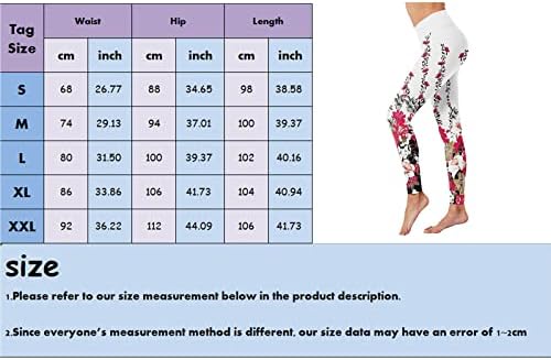Miashui correndo leggings para mulheres mulheres impressas calça -calça leggings de alta cintura de alta cintura executando cuecas
