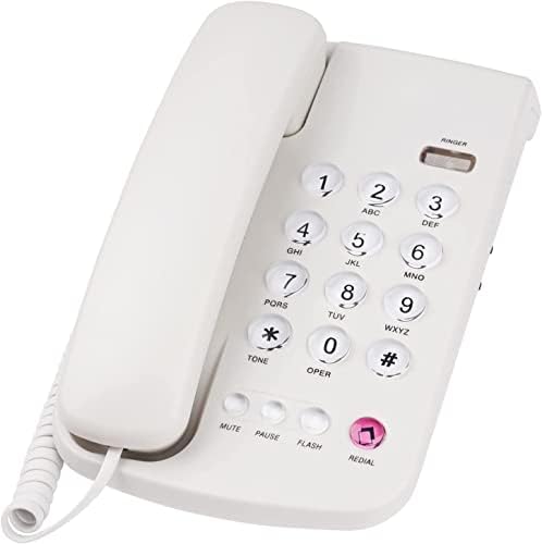 Fácil de configurar, conecte o telefone ao macaco na parede do telefone através da linha telefônica na caixa telefônica, eliminando