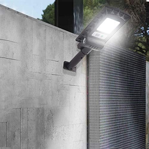 Luzes solares ao ar livre, LEDs de 60W LEDS Luz do sensor de movimento solar, luz de inundação solar à prova d'água