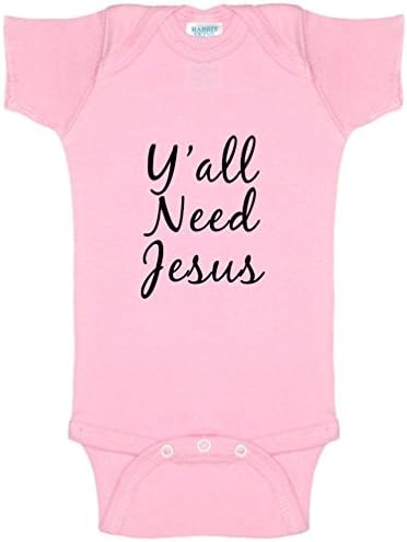 Vocês precisam de Jesus Funny Baby Bodysuit infantil