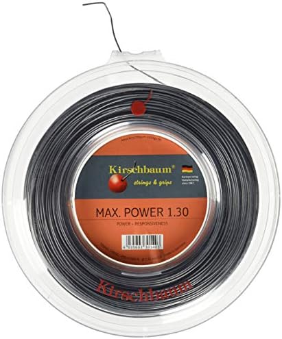 Kirschbaum Reel Max Power 1,30 mm 660 pés. Cinza