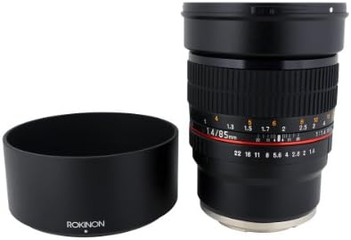 Rokinon 85m-P 85mm f/1.4 lente asférica para pentax