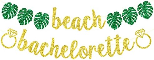 Banner de solteira de Betalala Beach, Beach Bach, bebida nas praias, decorações de festa de despedida de solteira preta