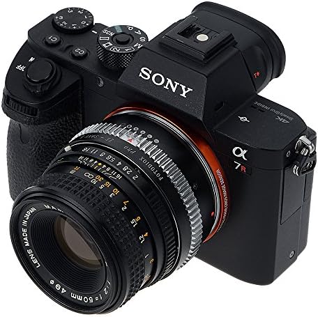 Adaptador de montagem de lentes Fotodiox Pro, para lente Mamiya Ze para a Sony Nex E-Mount Cameras sem espelho