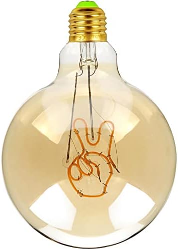 Lâmpada decorativa de lâmpada decorativa do filamento de placas, lâmpadas Edison 4W Bulbo de lâmpada de lâmpada de bulbo de bulbos