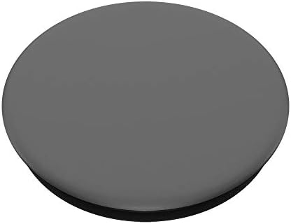 Popsockets de cor cinza cinza médio de cor sólida simples