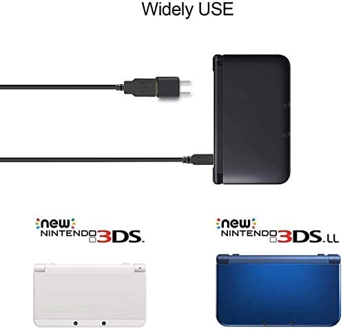 Carregador 3DS e kit de cabo, adaptador CA Adaptador Adaptador de energia do carregador de transmissão de parede do carregador