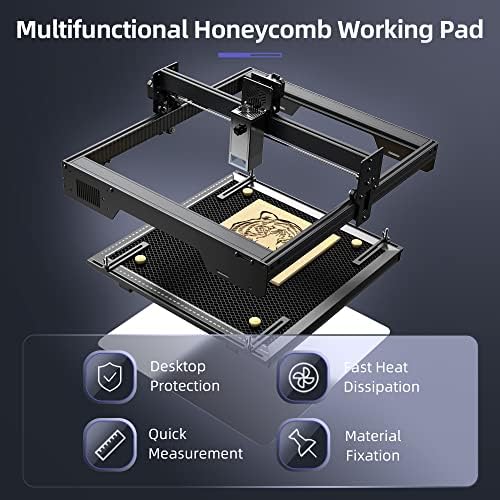 Burrlab Honeycomb painel de trabalho Honeycomb Bed Bed a laser Cortando acessórios da placa de mesa de trabalho com placa de