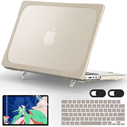 Tuiklol para MacBook Pro 14 polegadas 2021 2022 2023 Modelo de liberação A2442 A2779 M1/M2 PRO/MAX CHIP, CAPA DE CAPA