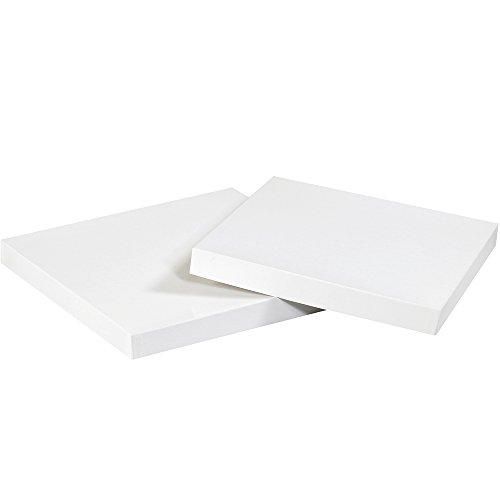Poupas de caixa de presente Aviditi, 12 x 12 x 6 , branco bom para férias, aniversários e ocasiões especiais