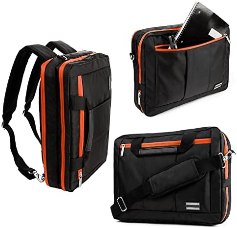 Laptop conversível Bolsa de ombro Crossbody, mochila para 10-12 polegadas Acer Spin 11, Lenovo Thinkpad Yoga 12, HP Pavilion