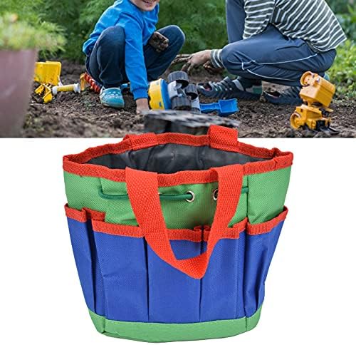 Bolsa de ferramentas PLPLAAOO, bolsa de ferramenta de jardim, sacolas de jardim para ferramentas, bolsa de armazenamento de grande
