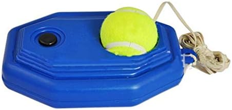 Vifemify Singles plástico durável Ferramentas de prática portátil e prática para crianças e treinamento de tênis de jovens