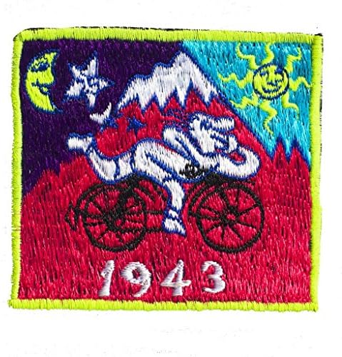 Imzauberwald LSD Hofmann 1943 Patch do dia da bicicleta