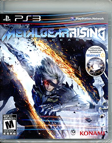 Metal Gear Rising: Vengeance w/ CD de trilha sonora instrumental