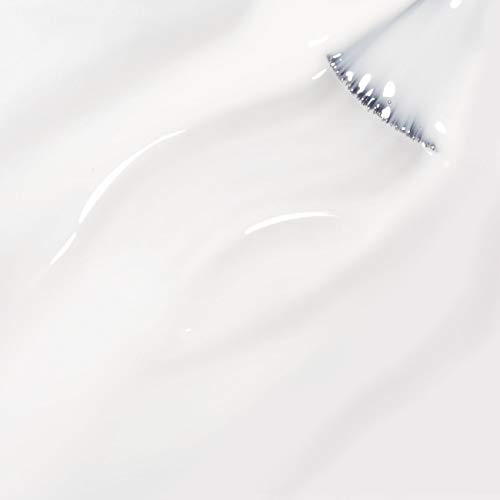 Esmalte de gel branco leitosa rarjsm, 15 ml de unhas brancas francesa Manicure LED LED UV Translúcia esmalte de gel de mergulho