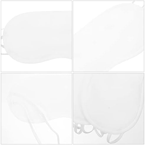 Coheali Sleep Mask Travel 20pcs Covers descartáveis ​​para protetores de olhos em branco Capas de olhos portáteis Olhos à prova de