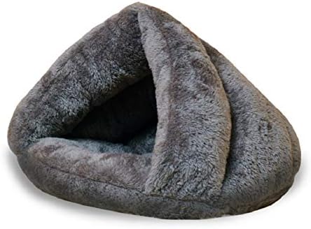 Gaiola de gato de animais de estimação de Yimancomfortable, saco de dormir no estilo canil, cama de estimação quente e confortável,