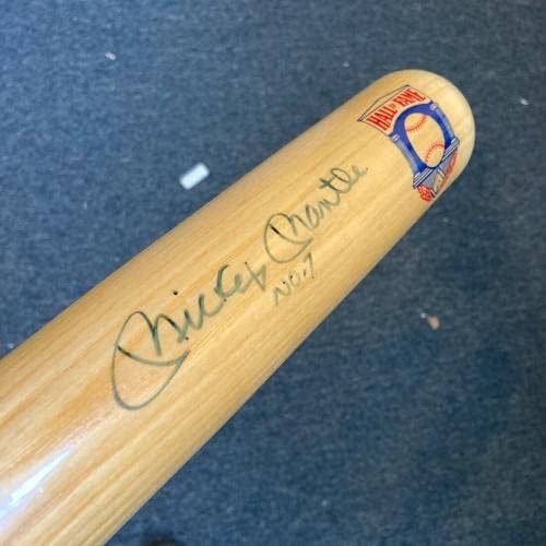 Mickey Mantle No. 7 assinado autografado Cooperstown Hall of Fame Bat JSA CoA raro - MLB autografado morcegos