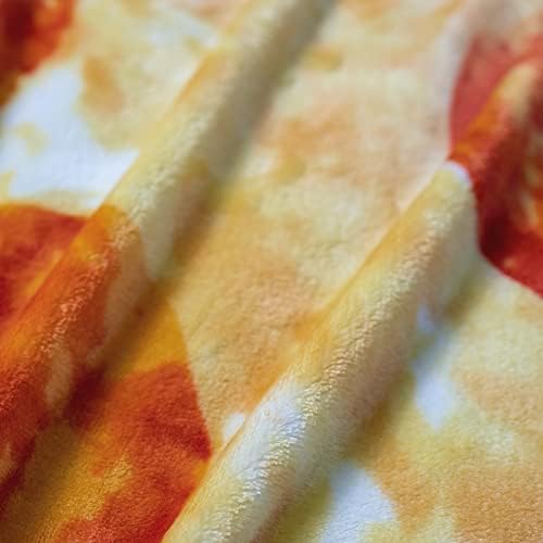 Chicwe Burrito Tortilha arremesso de arremesso duplo, 280 GSM Novelty Soft Flannel Taco Blanket para adultos e crianças,