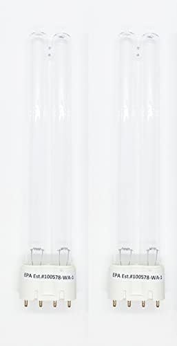 Substituição de 2-Bulbs Anyray 18Watts UV Bulbo para ultravação UME1000 LPPP0001 UVS1000 UVE1000