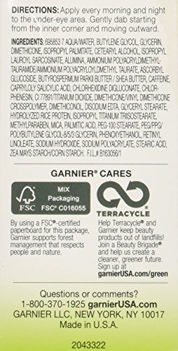 Garnier SkinActive Ultra-Lift Anti-Rleanking Eye Cream, 0,5 fl. oz.