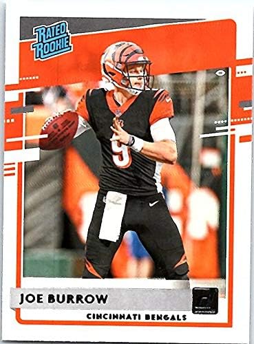 2020 Donruss Football 301 Joe Burrow RC Rookie Cincinnati Bengals Official NFL Trading Card por Panini America
