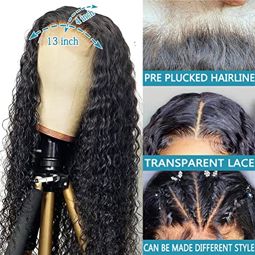 Peruca de renda de renda de 30 polegadas Human Human Wave Deep Lace Wigs dianteiro Humano Cabelo Humano 13x4 HD Lace Front Wigs Para