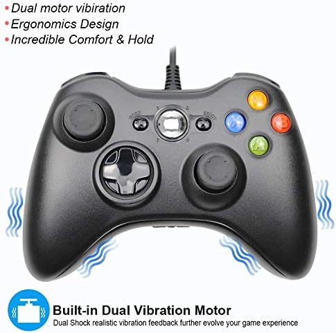 Fanhua para o Xbox 360 USB Wired Game Board suporta Win7 / 8/8 System Control Joystick