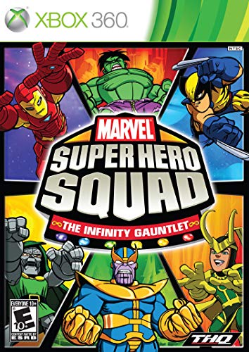 Esquadrão da Marvel Super Hero The Infinity Gauntlet - Xbox 360