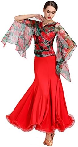 Yilinfeier Mulheres de manga elegante Design de malha romântica pacote de peixe moderno vestidos de dança de salão de baile modernos