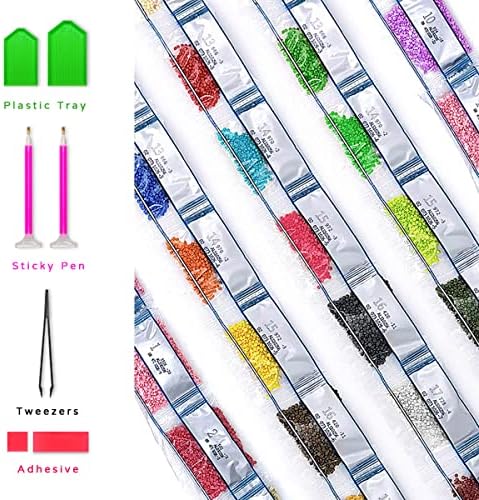 Kits de pintura de diamante 5D ZGMAXCL DIY para adultos iniciantes redondo animais de broca completa e pontos de