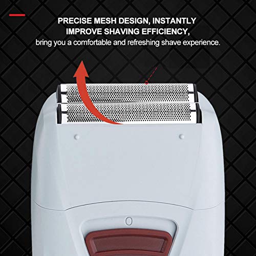 Barbeador, aparador de barba conveniente com cabo USB para barbear para a maioria das pessoas