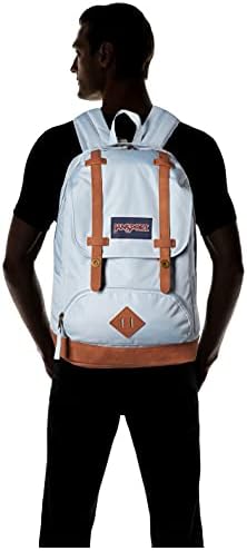 Jansport Cortlandt Laptop Backpack de 15 polegadas Escola de 25 litros e pacote de viagens, anoitecer azul, tamanho único