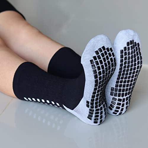 Rative Anti Slip Slipim não Skid Hospital Socks com garras para adultos homens homens