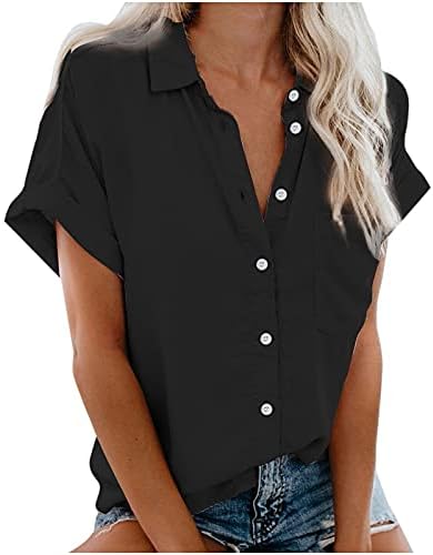 Camisas de manga comprida feminina Botão de lapela xadrez do cardigan capuz de capuz superdimensionado blusas camisetas