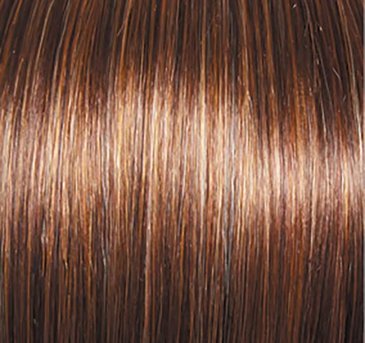 Gabor não dito a peruca de página em camadas de comprimento médio por Hairuwear, Cap média, GL8-29 Hazelnut