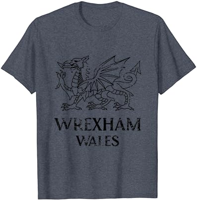 Wrexham T camisetas camisetas de gama de gama de futebol camiseta para homens crianças
