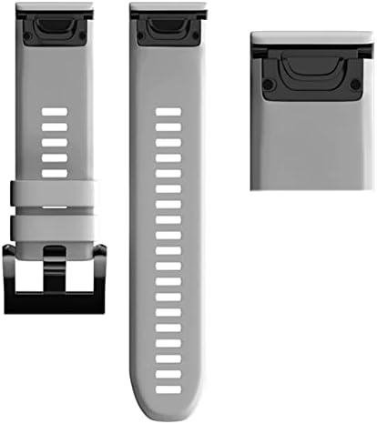 CEKGDB 22 26mm Quickfit Silicone Watch tiras para Garmin Fenix ​​7 7x 7s EasyFit Wrist Band Wrists