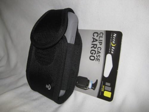 NITE IZE CARGA PESADE PESADO PESADO XX Black estendido bolsa de coldre se encaixa em Samsung Galaxy S3 LLL T999/R850