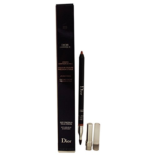 Lápis Christian Dior Contour Lip para mulheres, 223/bege lumiere, 0,04 onça