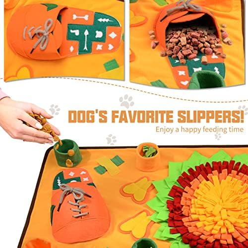 Auroth Tactical Dog Arnness com tapete de funff para cães, tapete de pet de pet de esteira, brinquedos interativos para