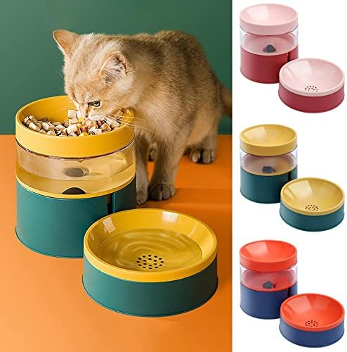 Alimentador automático tigela de estimação de gato tigela tigela de gato alimentos alimentos alimentares altividores