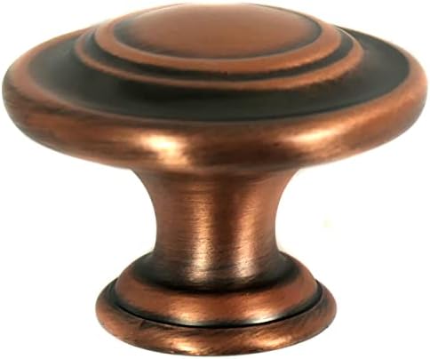 Laurey 51877 Hardware de gabinete 1-3/8 polegadas Windsor Knob, veneziano Bronze