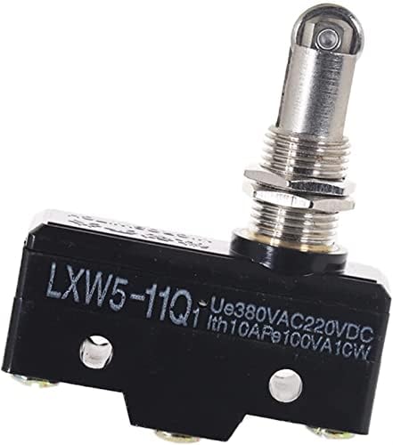 Interruptor limite 1pcs lxw5-11q1 roller êmbolo momentâneo micro interruptor de limite de limite para controle de automação