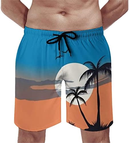 Sem malha shorts masculinos de verão lazer lazer à beira -mar de férias de praia Hot Spring 3D Digital Mens Board Shorts